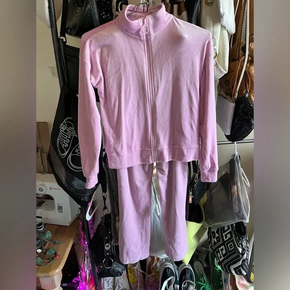 Ideology Pink Zip-Up Jacket - Picture 1 of 4